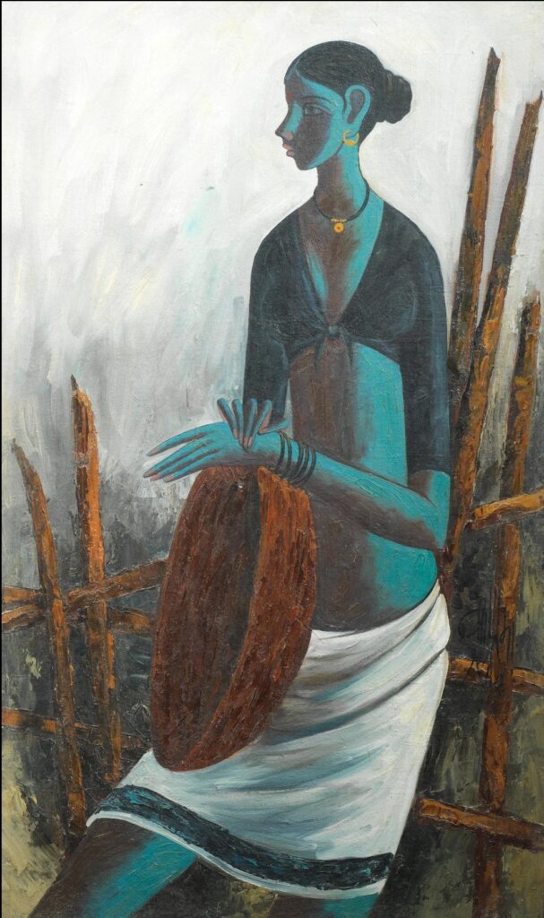 Woman with Basket, 1962