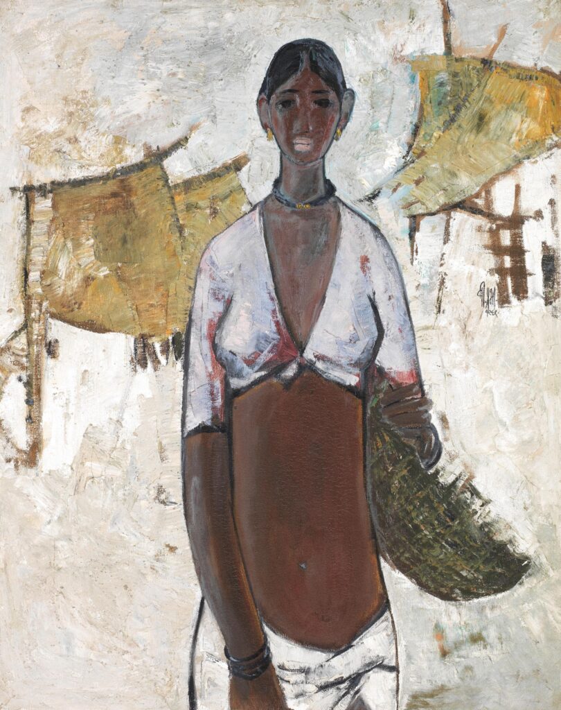Woman with Basket, 1969