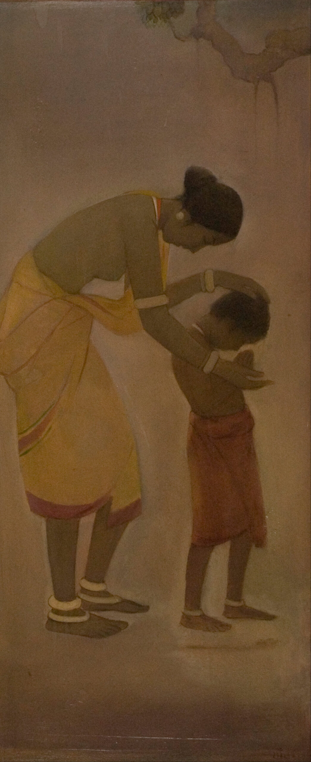 Jamini_Roy_-_Mother_and_Child