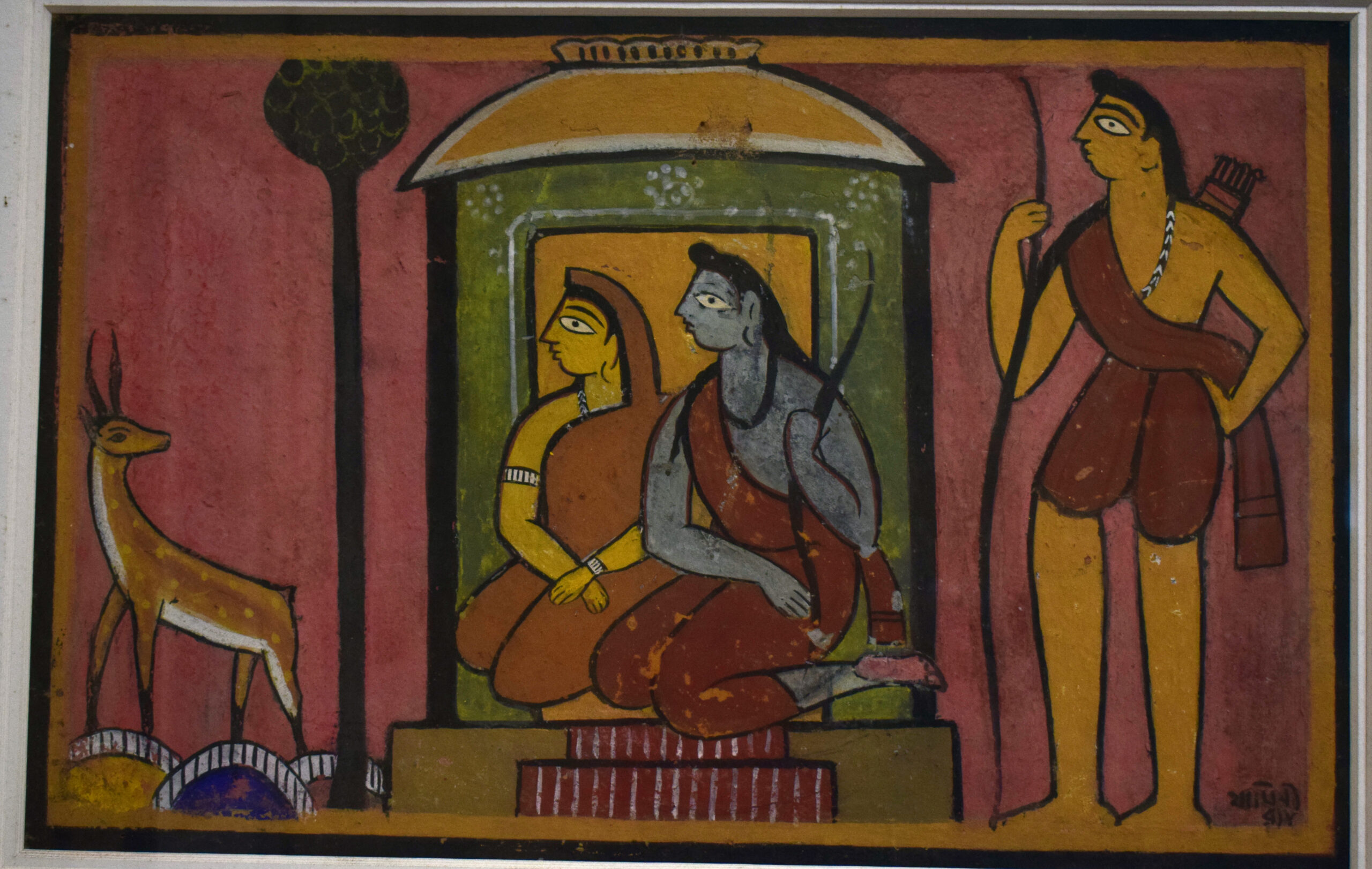 Jamini Roy’s Notable Paintings and Artistic Techniques