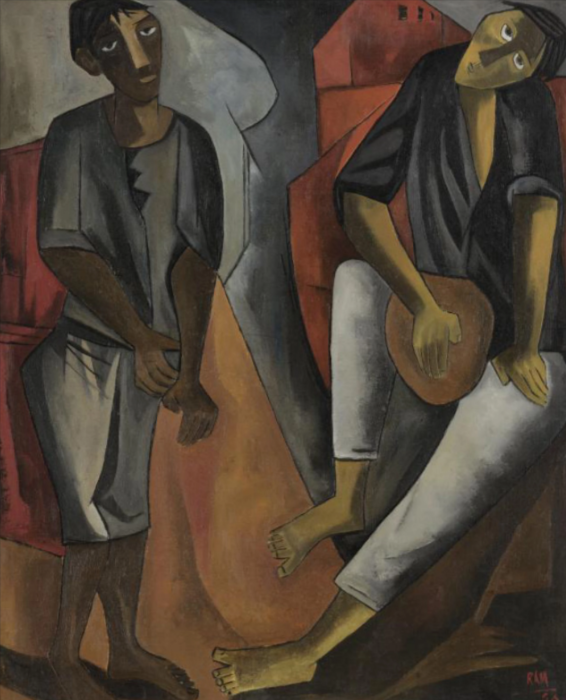 Painting of Ram Kumar