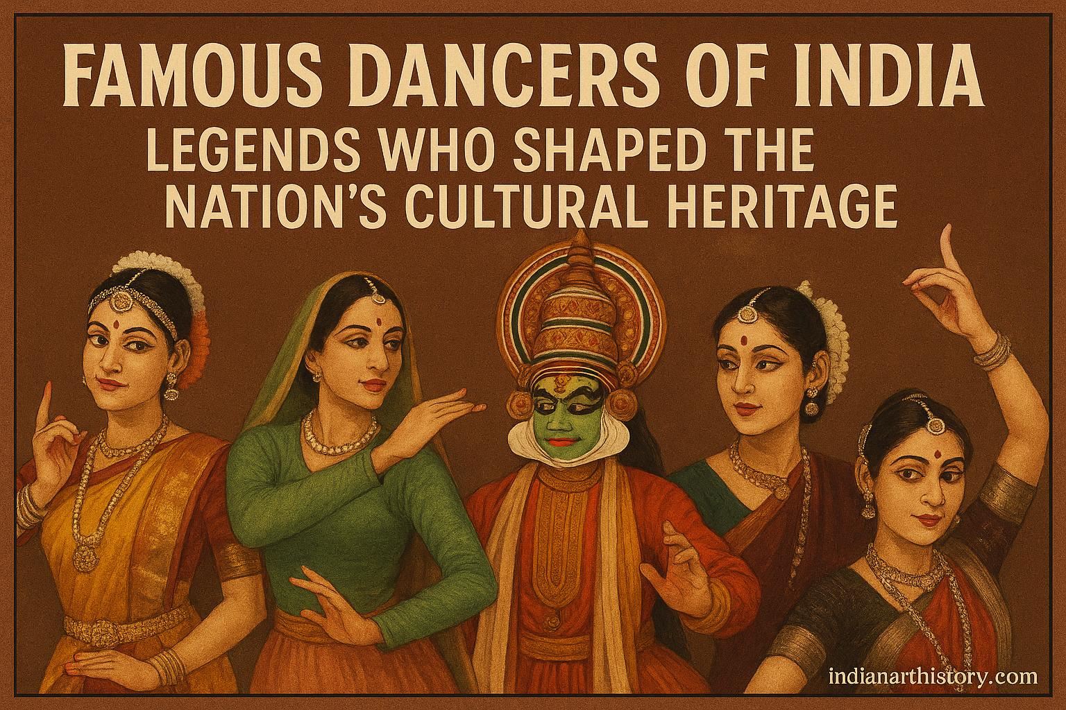Famous Dancers of India: Legends Who Shaped the Nation’s Cultural Heritage