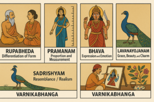 The Six Limbs of Indian Painting (Shadangas)