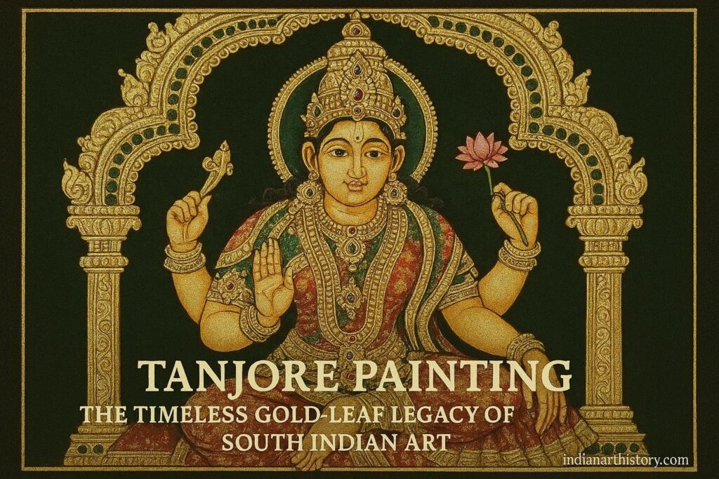 Tanjore Painting The Timeless Gold-Leaf Legacy of South Indian Art