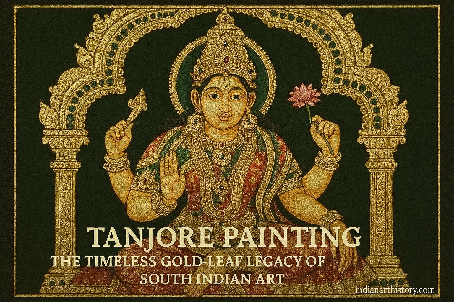Tanjore Painting The Timeless Gold-Leaf Legacy of South Indian Art