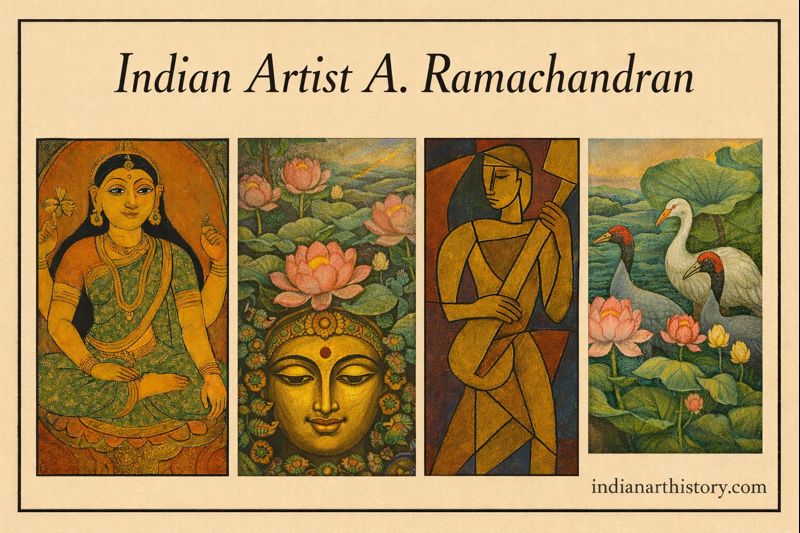 ए. रामचंद्रन भारतीय समकालीन कला के महान चित्रकार