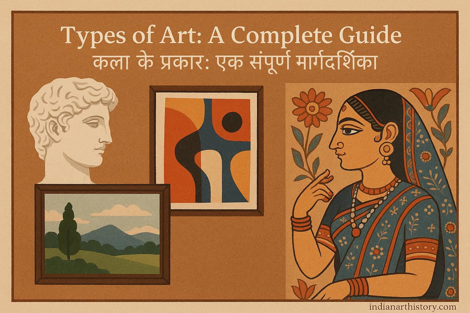Types of Art A Complete Guide कला के प्रकार एक संपूर्ण मार्गदर्शिका