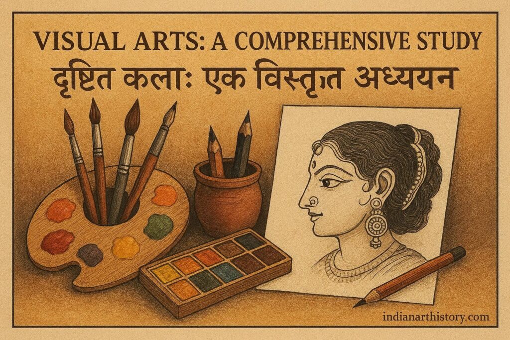 Visual Arts A Comprehensive Study, दृश्य कला एक विस्तृत अध्ययन