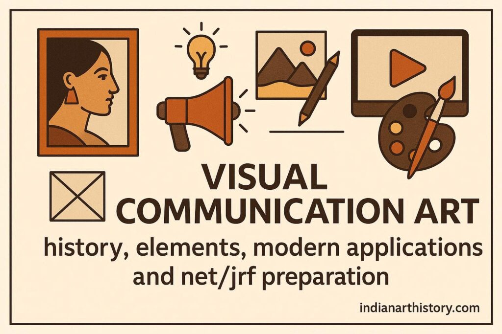 Visual Communication Arts History, Elements, Modern Applications and NETJRF Preparation