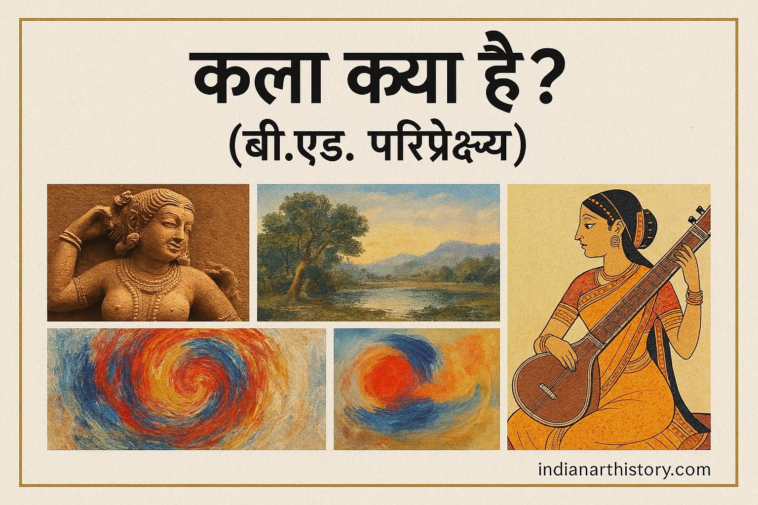 कला क्या है (B.Ed. परिप्रेक्ष्य)