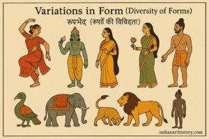 रूपभेद (रूपों की विविधता), Variations in form (diversity of forms)