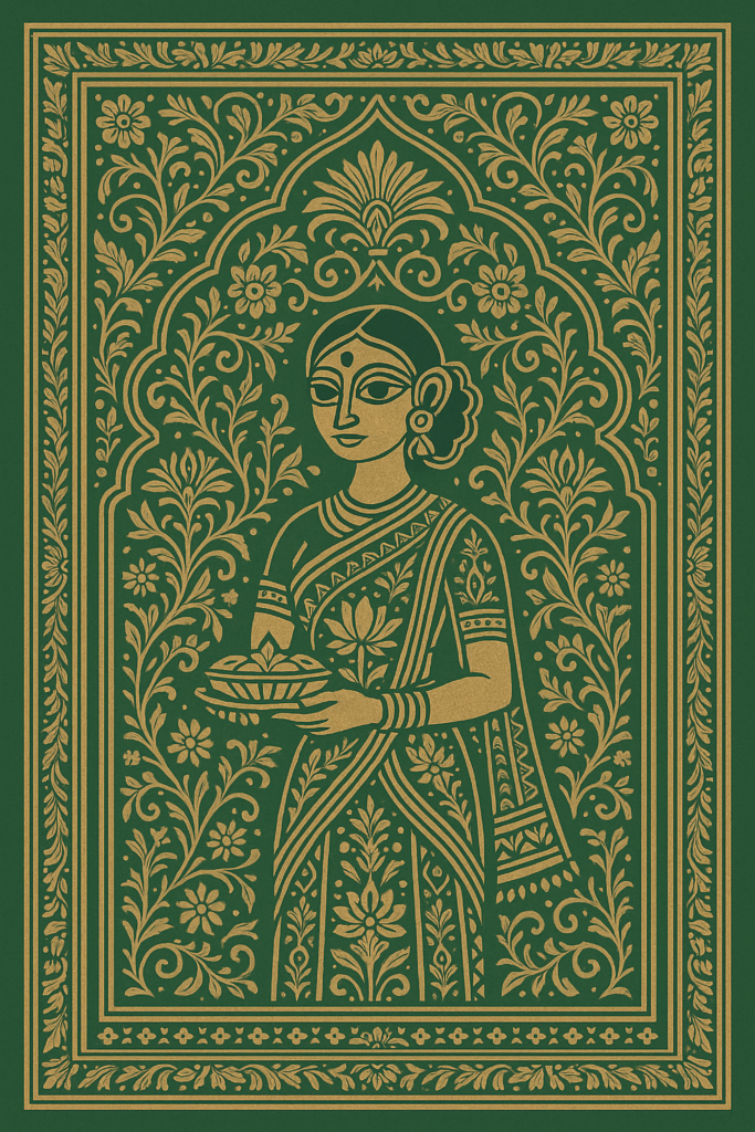 Vintage Indian art design
