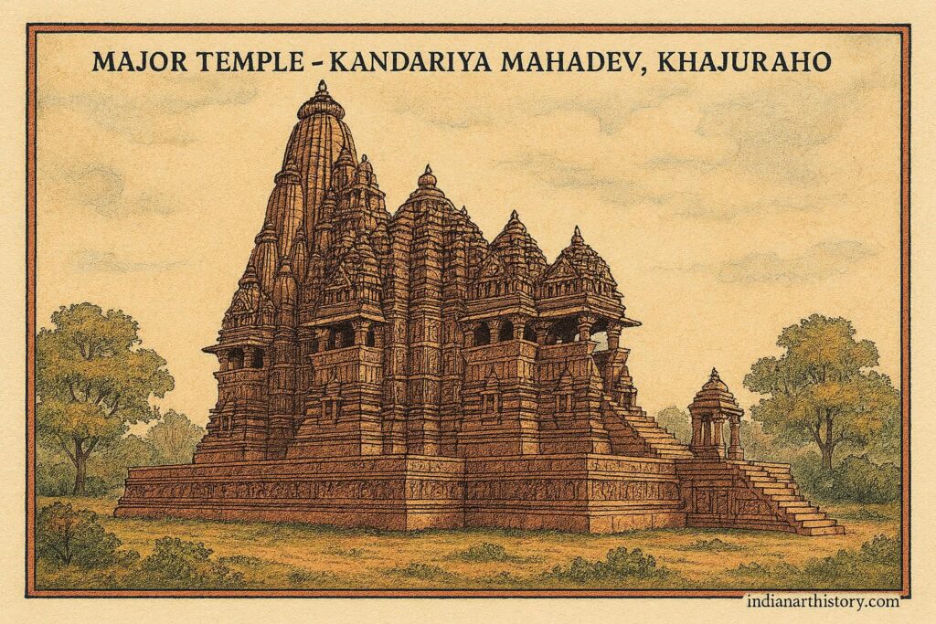 Major Temple - Kandariya Mahadev, Khajuraho