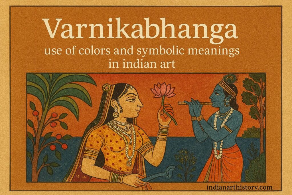 वर्णिका भंग - भारतीय कला में रंगों का प्रयोग और प्रतीकात्मक अर्थ