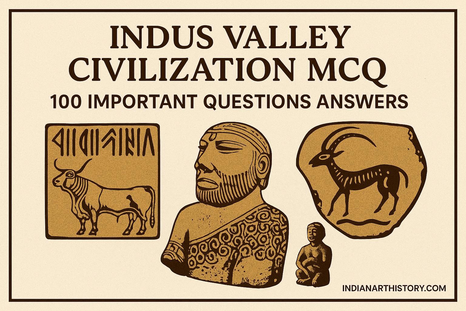 सिंधु घाटी सभ्यता MCQ