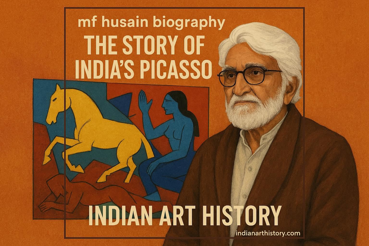 MF हुसैन जीवनी