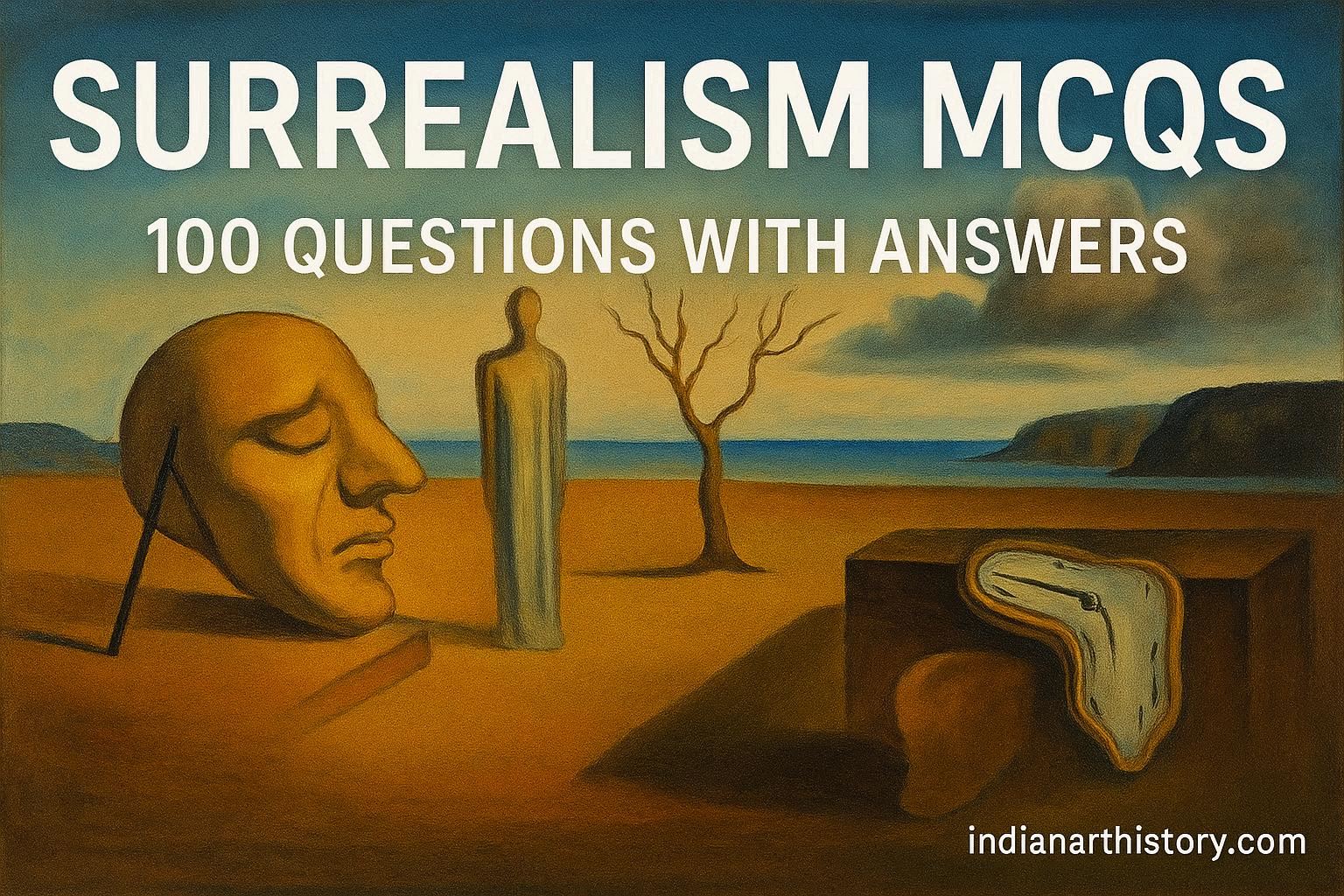 अतियथार्थवाद MCQ- Surrealism Hindi 100 प्रश्न उत्तर सहित