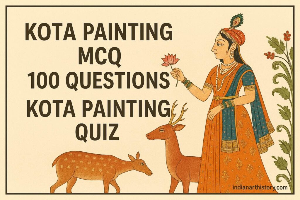 कोटा चित्रकला MCQ