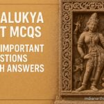 चालुक्य कला MCQ 100 महत्वपूर्ण प्रश्न उत्तर सहित