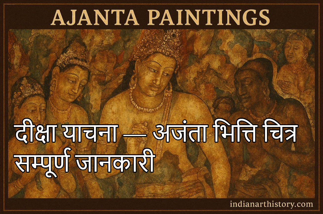 दीक्षा याचना — अजंता भित्ति चित्र | सम्पूर्ण जानकारी