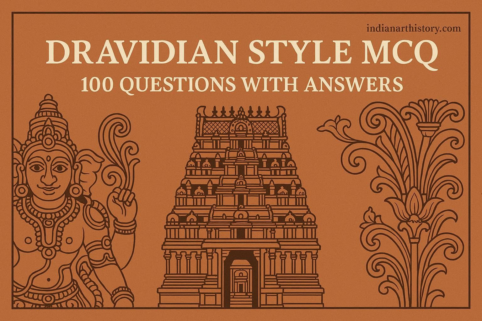 द्रविड़ शैली MCQ in Hindi 100 प्रश्न उत्तर सहित