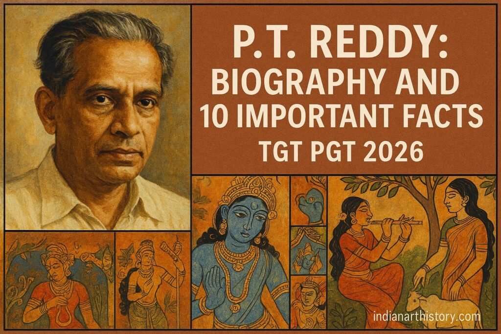 पी.टी. रेड्डी जीवनी और 10 महत्वपूर्ण तथ्य TGT PGT 2026