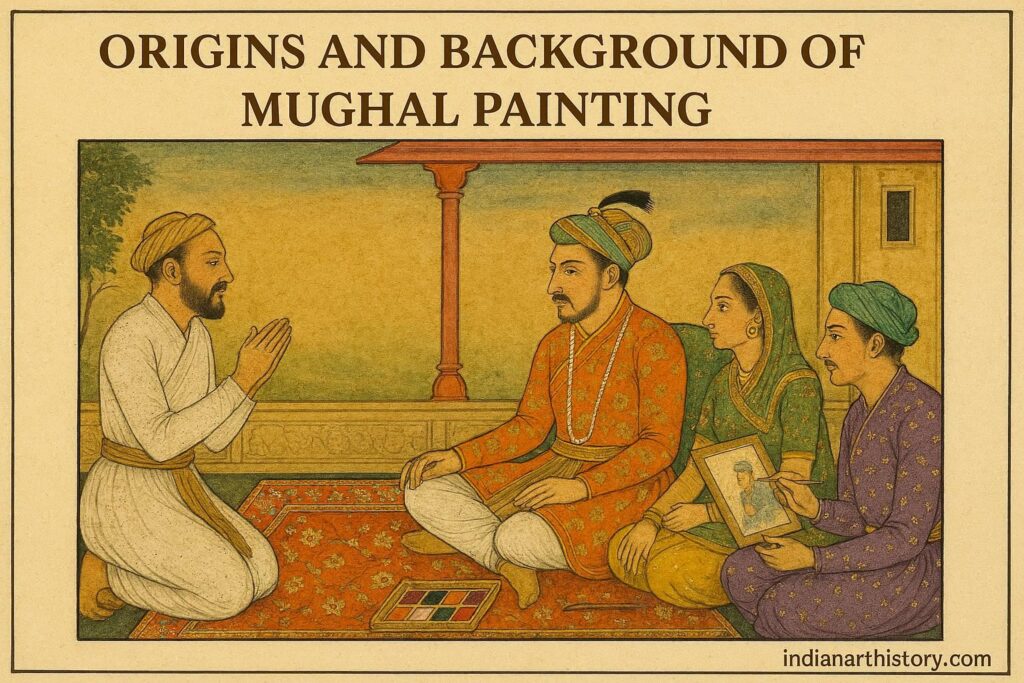 मुगल चित्रकला की उत्पत्ति और पृष्ठभूमि