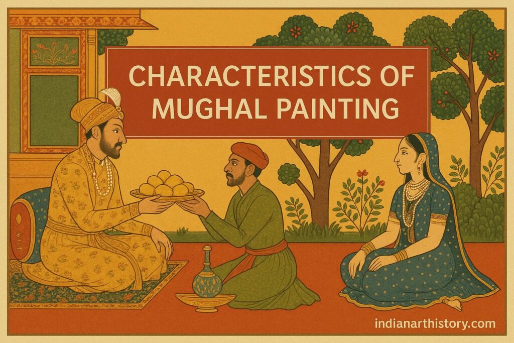 मुगल चित्रकला की प्रमुख विशेषताएँ