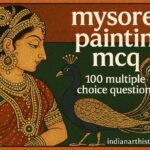 मैसूर चित्रकला MCQ