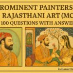 राजस्थानी चित्रकला के प्रमुख चित्रकार MCQ 100 प्रश्न उत्तर सहित