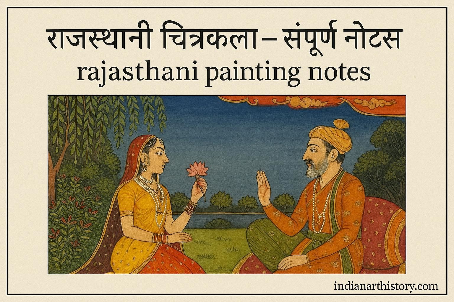 राजस्थानी चित्रकला – सम्पूर्ण नोट्स Rajasthani Painting Notes