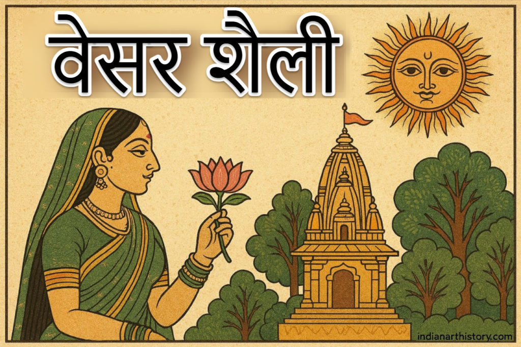 वेसर शैली MCQ