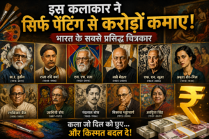 इस कलाकार ने सिर्फ पेंटिंग से करोड़ों कमाए