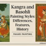 कांगड़ा और बसोहली चित्रकला शैली अंतर, विशेषताएं, इतिहास Pahari Painting Hindi