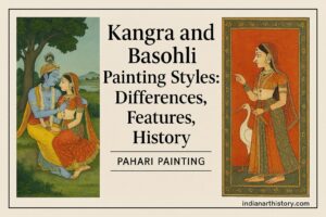 कांगड़ा और बसोहली चित्रकला शैली अंतर, विशेषताएं, इतिहास Pahari Painting Hindi