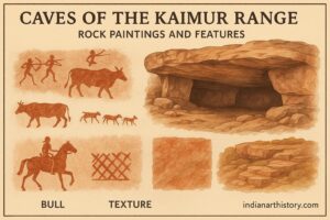 कैमूर पर्वतमाला की गुफाएं शिलाचित्र और विशेषताएं