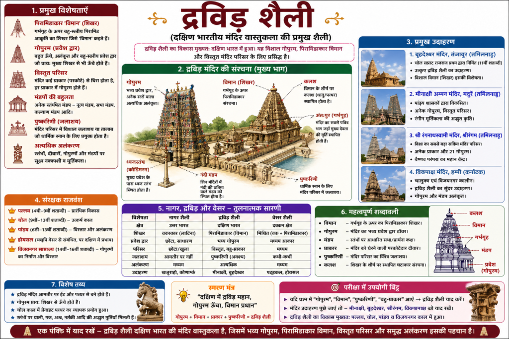 द्रविड़ शैली (Dravida Style)