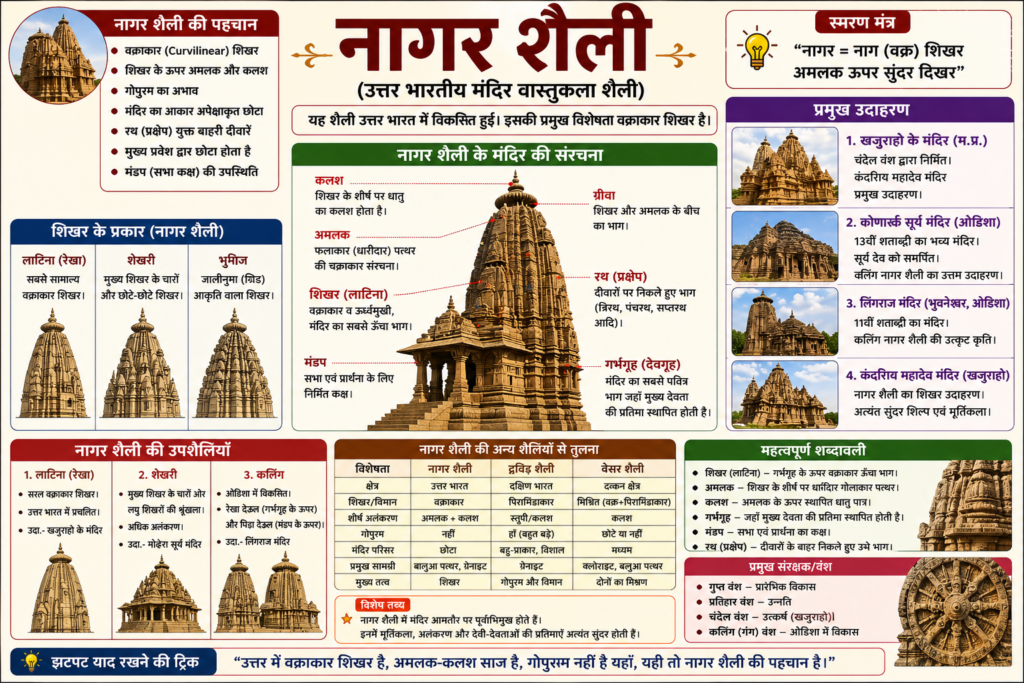 नागर शैली (Nagara Style)