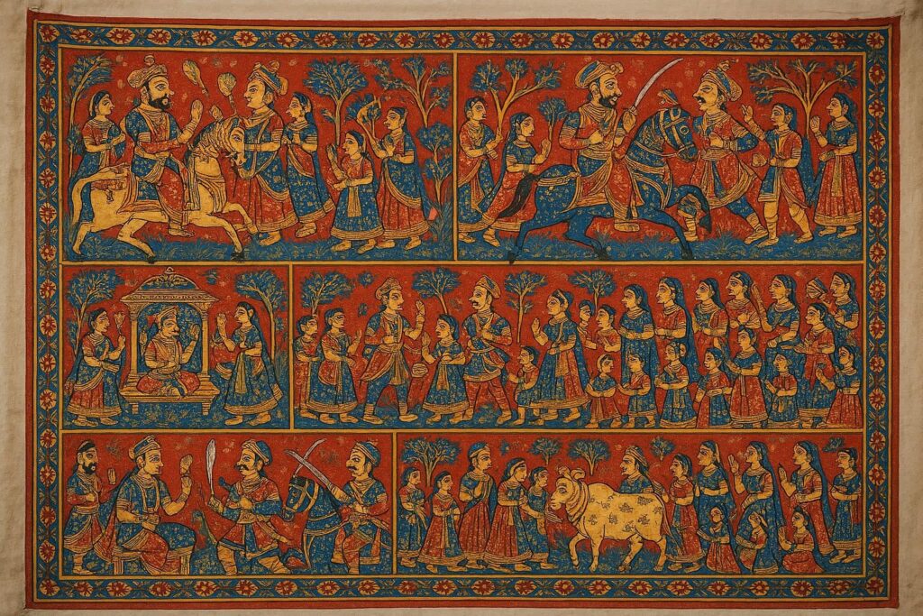 फड़ चित्रकला राजस्थान