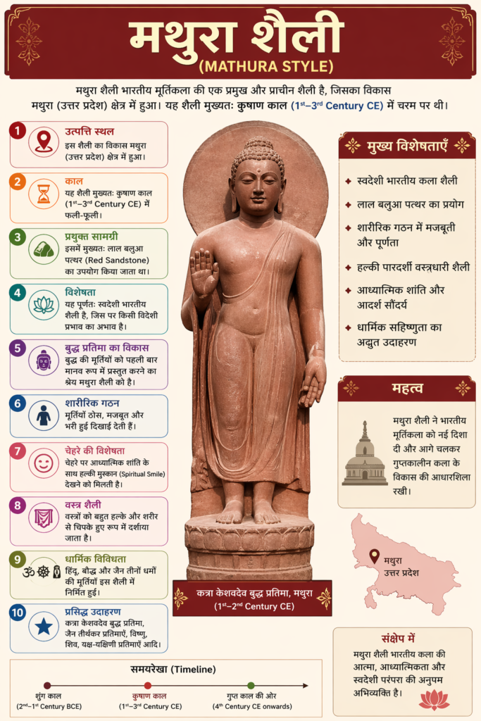 मथुरा शैली — एक विस्तृत परिचय