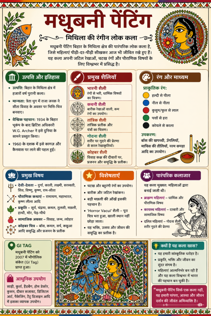 मधुबनी और वरली पेंटिंग