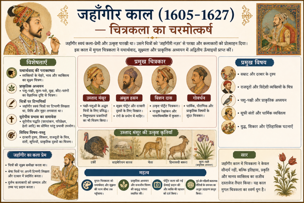 मुगलकालीन कला के उद्भव एवं विकास पर प्रकाश डालिए