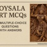 होयसल कला MCQ 100 बहुविकल्पीय प्रश्न उत्तर सहित