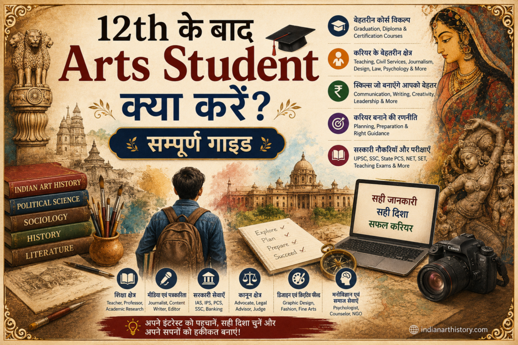 12th के बाद Arts Student क्या करें — सम्पूर्ण गाइड