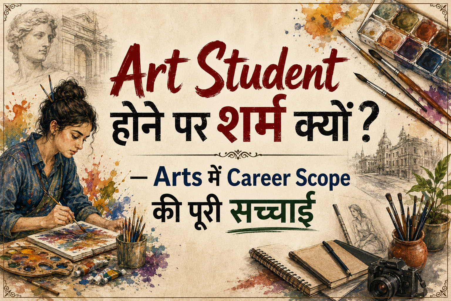 Art Student होने पर शर्म क्यों