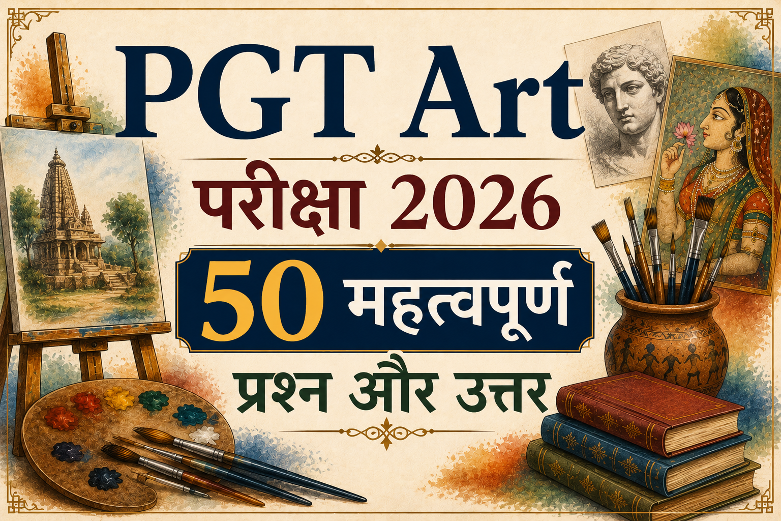 PGT Art परीक्षा 2026