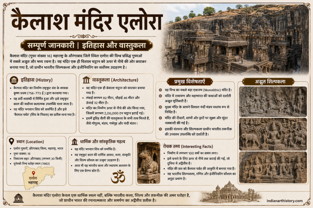 कैलाश मंदिर एलोरा