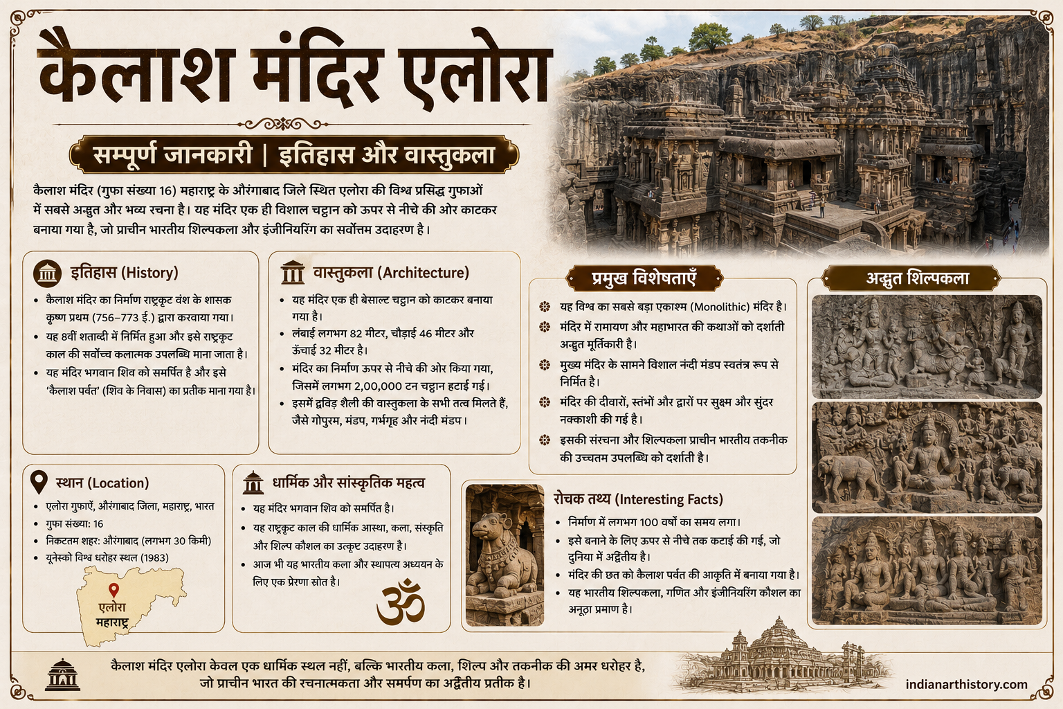 कैलाश मंदिर एलोरा