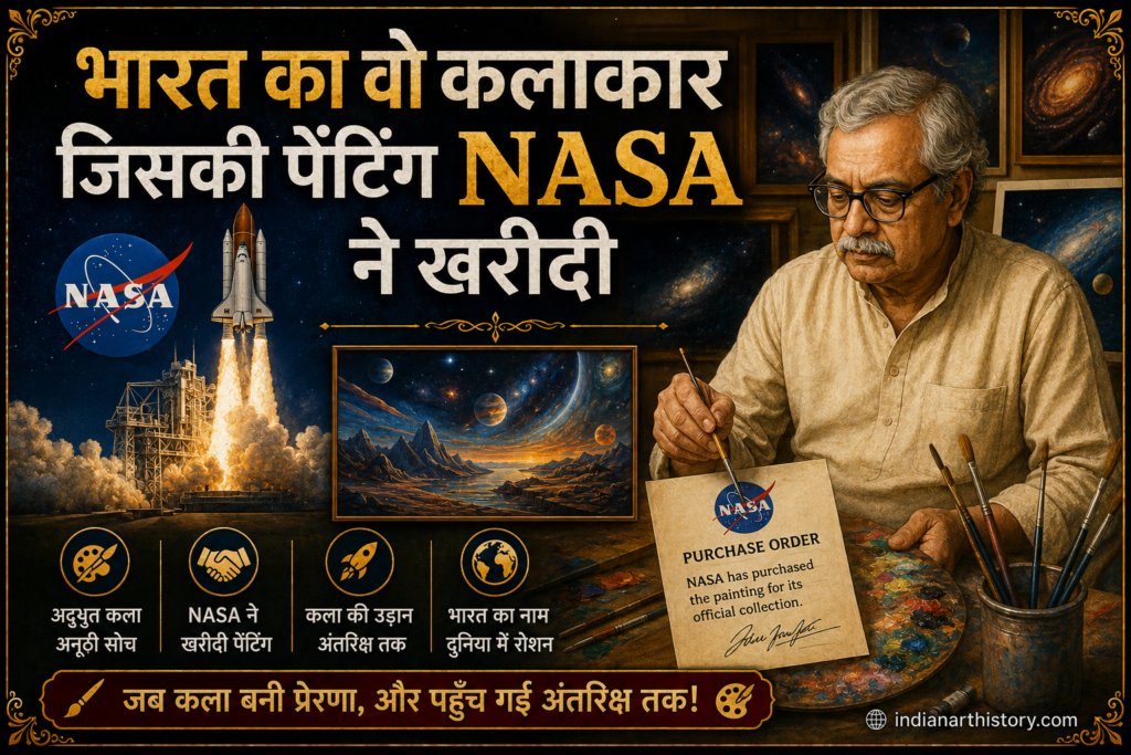 भारत का वो कलाकार जिसकी पेंटिंग NASA ने खरीदी
