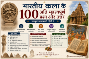 भारतीय कला 100 अति महत्वपूर्ण प्रश्न और उत्तर